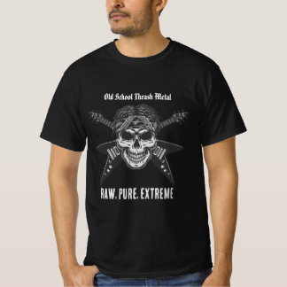 Camiseta Old School Thrash Metal T-Shirt