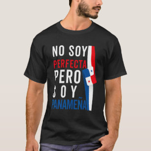 Camiseta Panama Panamanian Flag DNA Panameña Mujer T-Shirt