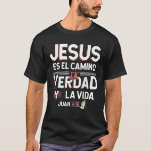 Camisetas Cristianas en espanol Frases B blica Jua T-Shirt