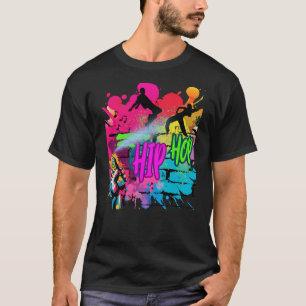  Camisetas Hip-Hop Street Art  T-Shirt