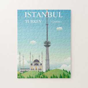 Camlica Tower   Istanbul, Turkey Jigsaw Puzzle
