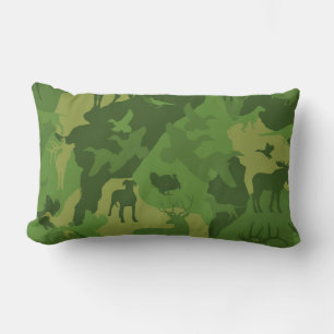 Cammo 2/camoflauge/deer/elk/moose/hunting dog lumbar pillow