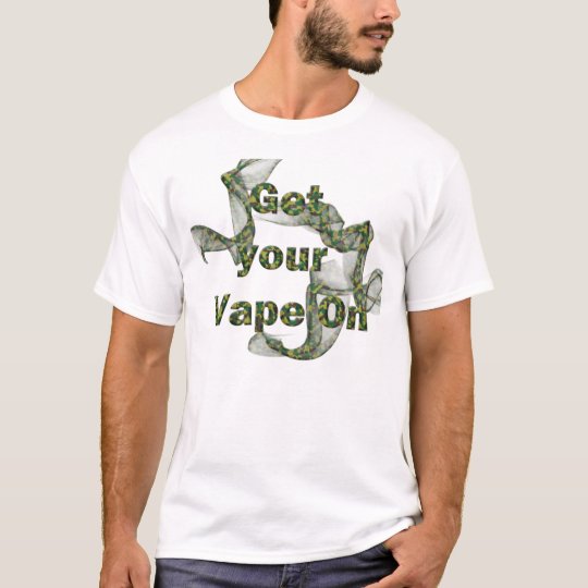 Cammo Vape on T-Shirt