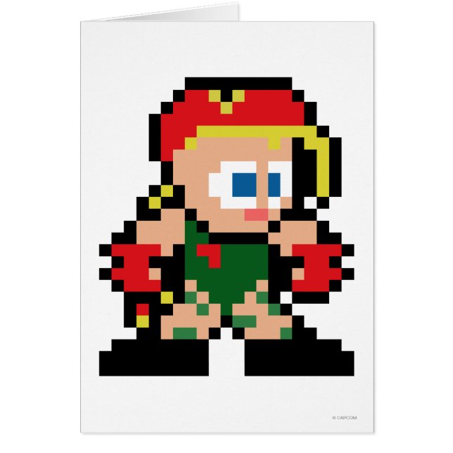 Cammy à 8 bits (Devant)