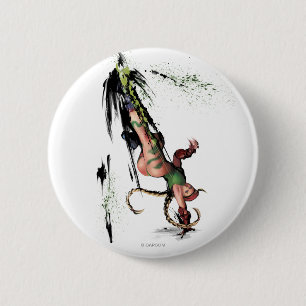 Cammy Kick 2 Inch Round Button