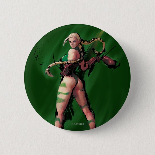 Cammy Turn 2 Inch Round Button (Front)