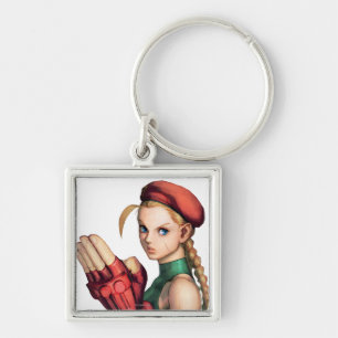 Cammy With Hand Up Keychain