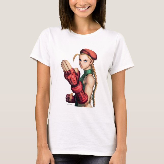 Cammy With Hand Up T-Shirt (Front)