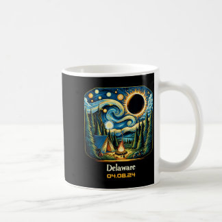 Camng Total Solar Eclipse Delaware DE Coffee Mug