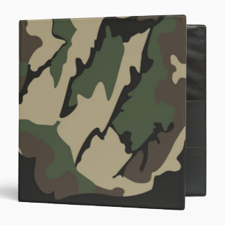 Camo, 3 Ring Binder
