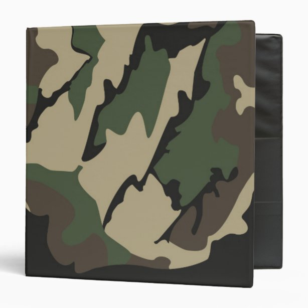 Camouflage Binders | Zazzle.ca