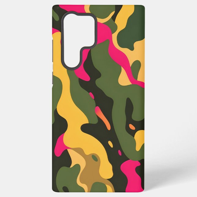 Camo Abstract Phone Case (Back)