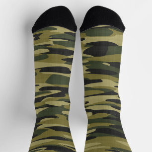 Camo abstract socks