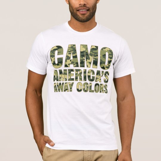 Camo America's Away Colours Shirt