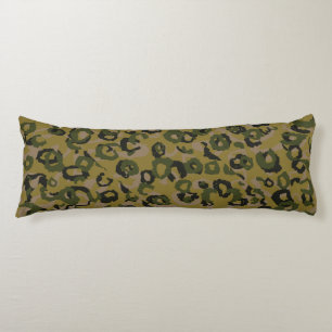 Camo Animal Print   Body Pillow