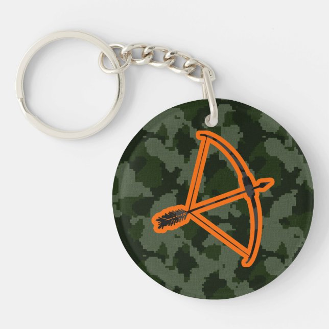 Camo Archery Keychain (Front)