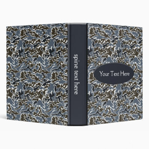 Camo army grey Binder