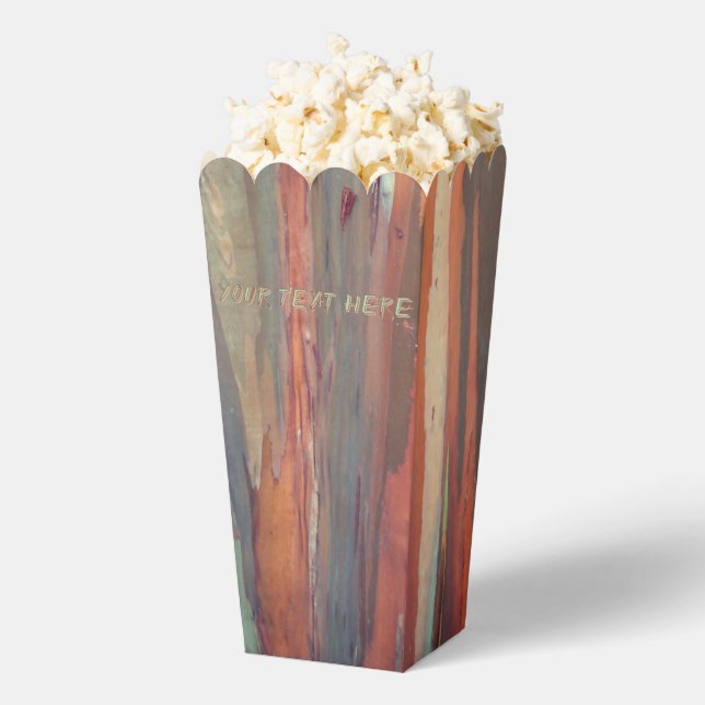 Camo Bark  Favor Box (Popped)