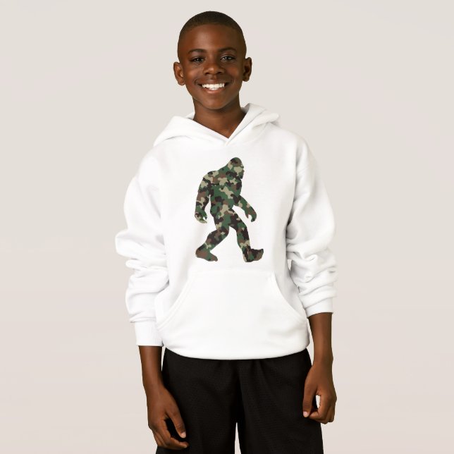 Camo Bigfoot Sasquatch (Devant entier)