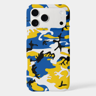 Camo bleu et jaune