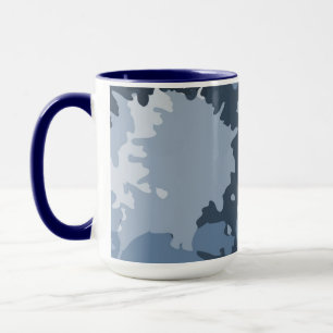 Camo Blue Mug