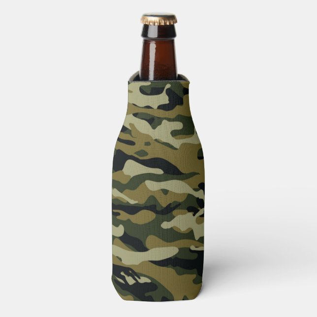 Camo Bottle Cooler (Bottle Front)