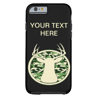 CAMO BUCK LOGO TOUGH iPhone 6 CASE