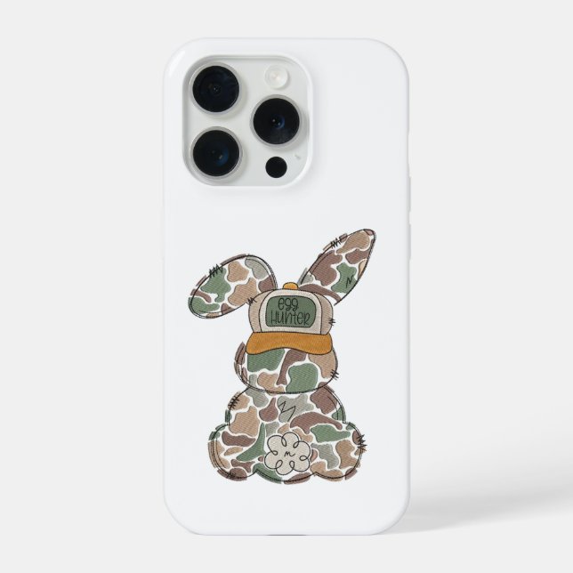Camo Bunny Design  | Easter Egg Hunter CASE (Back)