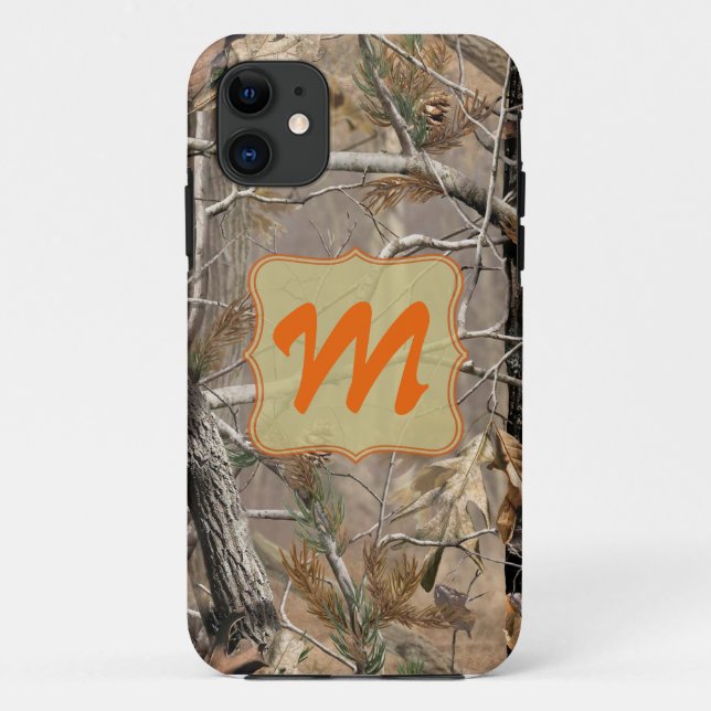 Camo Camouflage Chasse Monogramme IPHONE 5 Coque (Dos)