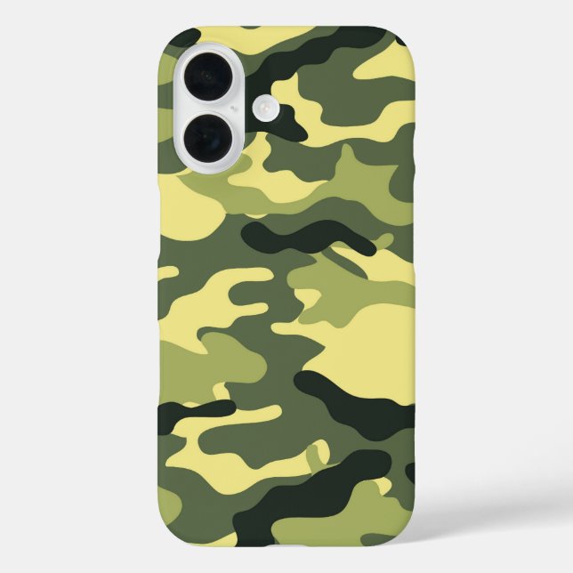 Camo Camping Hunting Green Camouflage Case-Mate iPhone Case (Back)