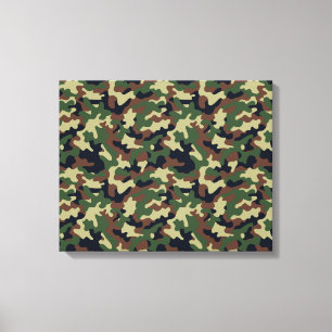 Camo Canvas Print