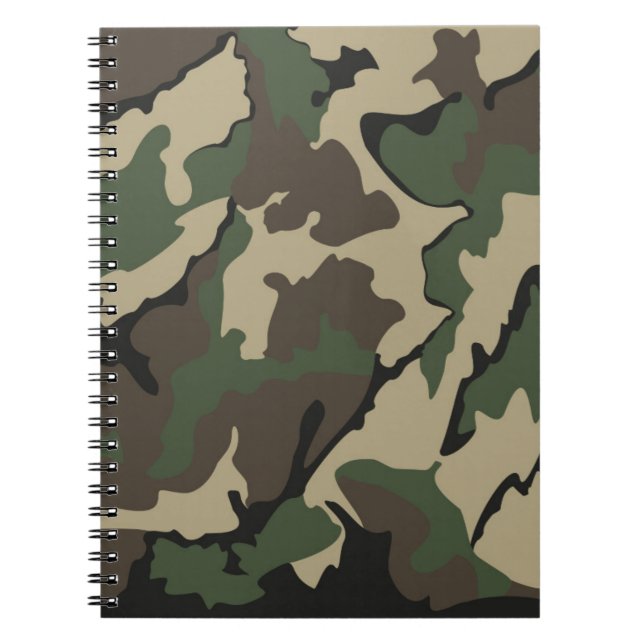 Camo, Carnet (80 Pages B&W) (Devant)