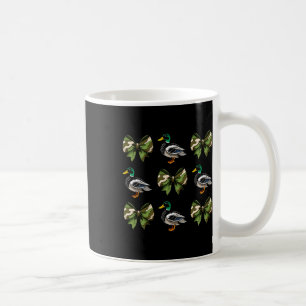 Camo Coquette Bow Duck Hunt Mallard Duck Hunting W Coffee Mug