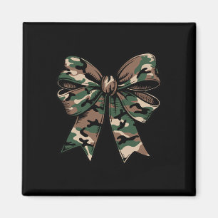 Camo Coquette Bow Duck Hunting Girls Women Deer Hu Magnet
