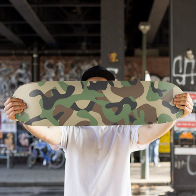 Camo de l'armée | Camo Skateboard (Army Camo Skateboard Deck)