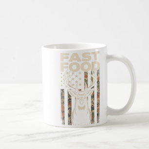 Camo Deer Hunting Fast Food Gag Hunter Gift Funny  Coffee Mug