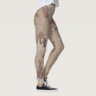 Camo Desert Camouflage Leggings
