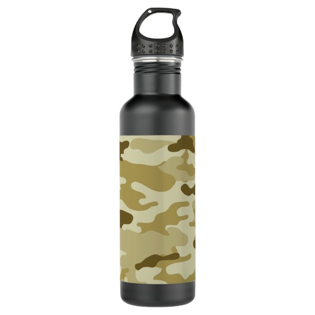 Camo Desert Light Liberty Bottleworks 710 Ml Water Bottle (Front)