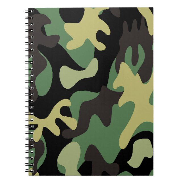 camo design notebook (Front)
