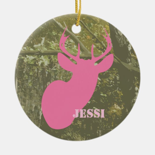 Camo et ornement personnalisé par tête rose de (Devant)