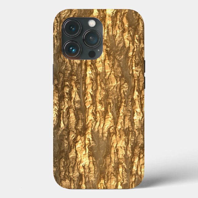 Camo: Gold Bark Case-Mate iPhone Case (Back)