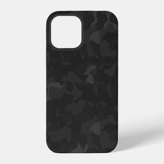 Camo gray Phone shell iPhone Case (Back)