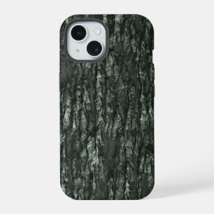 Camo: Green Bark iPhone 15 Case