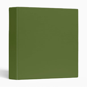 Camo green (solid colour) binder