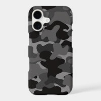 Camo gris noir
