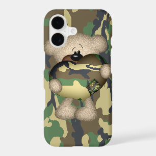 Camo Heart Military Teddy Bear