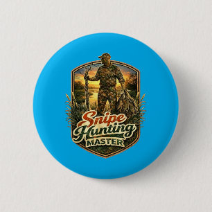 Camo Hunters Hunting Season Men Women 2 Inch Round Button