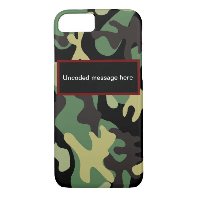 Camo iPhone / coque ipad (Dos)