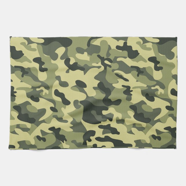 Camo Kitchen Towel (Horizontal)