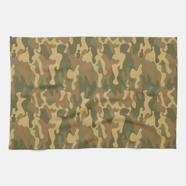 Camo Kitchen Towel (Horizontal)